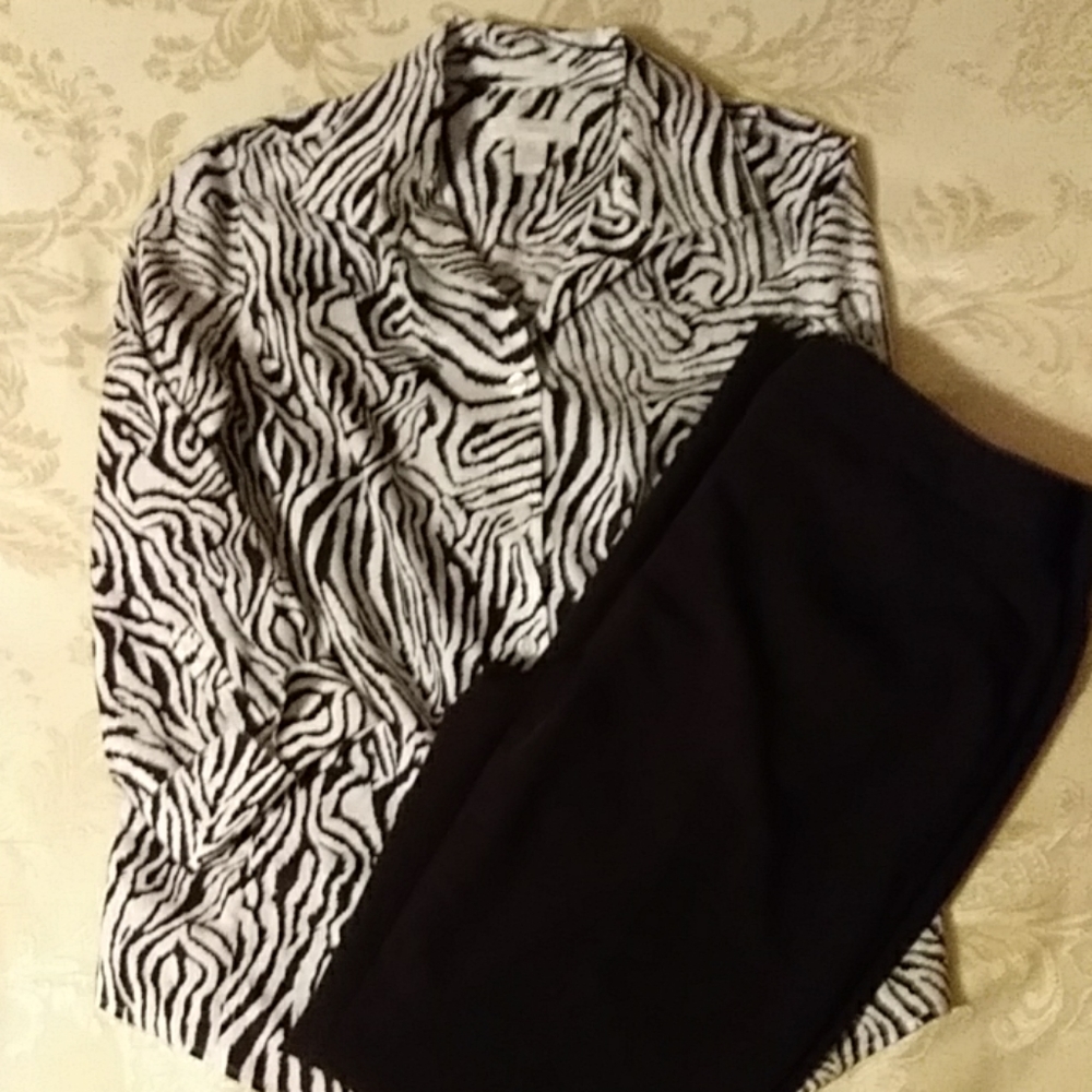 Chico's blouse and pant set